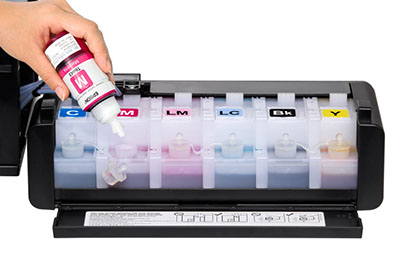 Impresora de credenciales Epson L805 | Badgy 100 200